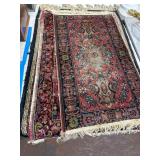 3 Decorative Rugs, Largest 50"