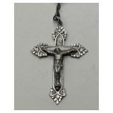 Sterling Silver 32-Inch Crystal Rosary