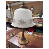 16-Inch Reverse Painted Lamp, 1920s