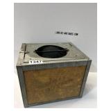 Metal and Wood Frog Carrier Box