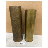 12-Inch Brass Shell Casings