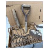 Vintage Tools and Rakes