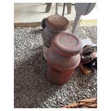 Vintage Metal Milk Cans