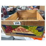 Di Giorgio Wooden Grape Crate