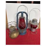 Three Assorted Lanterns