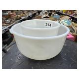 2-Piece Glasbake Mixing Bowl Set