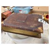 Antique Photo Album with Photos