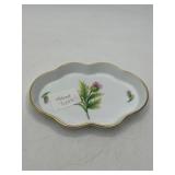 Herend Hungary Handpainted Porcelain Dish