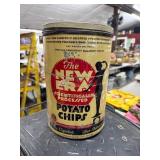 New Era Potato Chips Tin, Circa 20th Century
