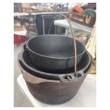 Cast Iron Pots and Dutch Oven