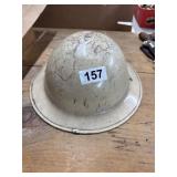 Military Helmet With Liner and Straps