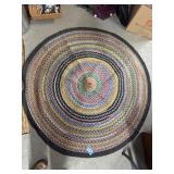 Five-Foot Diameter Braided Rug