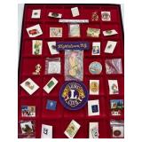 Lions Club Pins and Badges