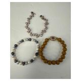Three Assorted Bracelets