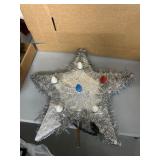16-Inch Silver Star Tree Topper