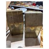 Brass Glass Wall Sconces