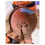 Vintage Cast Iron Cattle Water Bowls