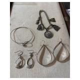 Sterling Silver Jewelry Lot With Charms