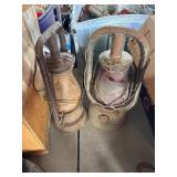 Vintage Metal Oil Lanterns