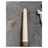 Wood and Plaster Fluted Column Section