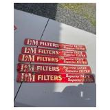 L&M Filters Metal Signs