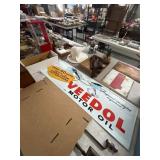 Veedol Motor Oil Advertising Sign