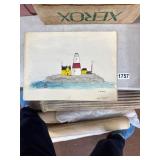 Lighthouse and Landscape Sketches