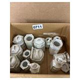 Miniature Porcelain Canisters