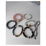 Beaded Bracelets and Necklace