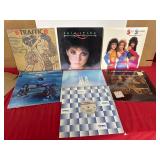 Six LP Vinyl Records