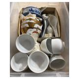 Ceramic Bowls and Spoons