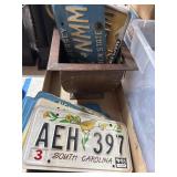 Vintage License Plates