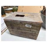 Vintage Metal Eggs Canister Holder