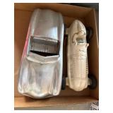 Metal and Plastic Model Cars With Wheels