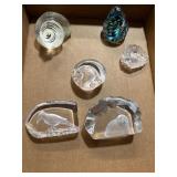 Art Glass Figurines and Paperweights