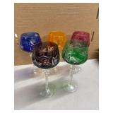 5 Cut-to-Clear Wine Glasses
