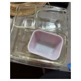 Pyrex Glass and Ceramic Dish Set