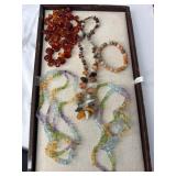 Stone Bracelets and Beaded Necklaces