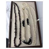 Beaded and Pearl Necklaces
