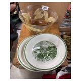 3pc Kitchenware Set with Bowl and Plates