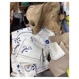 Linen Lot with Embroidery