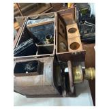 Early 20th-Century Magic Lantern with Accessories