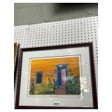 Framed Artwork Signed by McShea