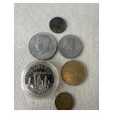 Coins, Various Years and Origins