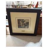 Framed Etching by Anthonie Waterloo