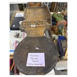 Handcrafted Primitive Farrier Bench