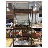 Metal New Yorker Beverages Shelf Display