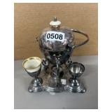 Silver-Plated Egg Coddler Set