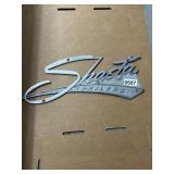 Shasta Trailers Metal Emblem