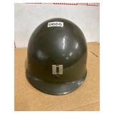 Military Helmet with Liner and Decals